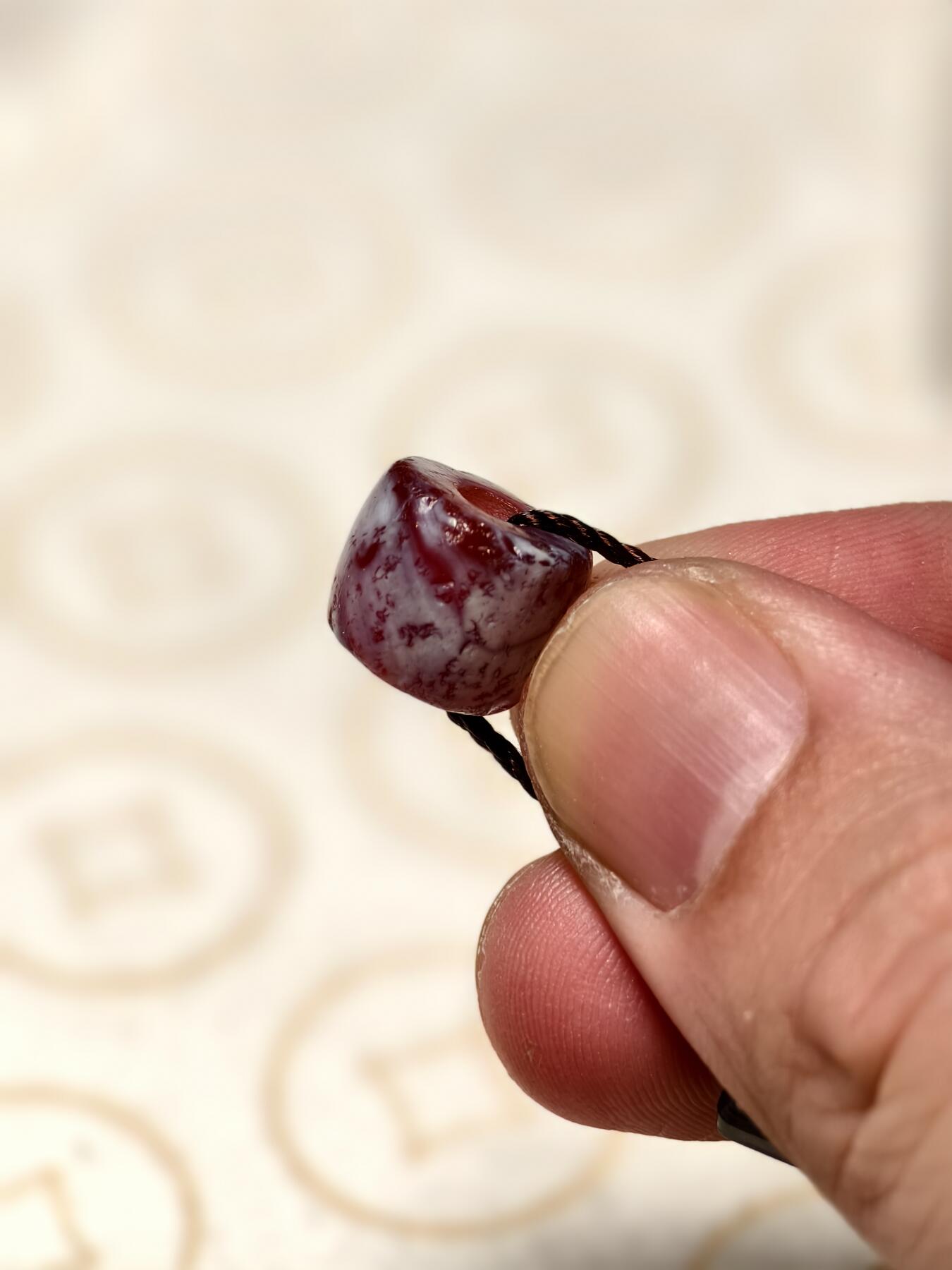 抚柳草堂-第四期章牌钱币（圣诞专场） 奖章勋章限时免佣 满百包邮 放漏专场 15世纪玛瑙剁珠 闻德评级尺寸见标签 