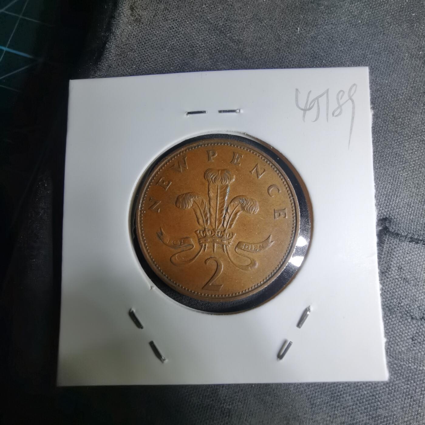 沼泽如烟--第945场 英国1971年2便士