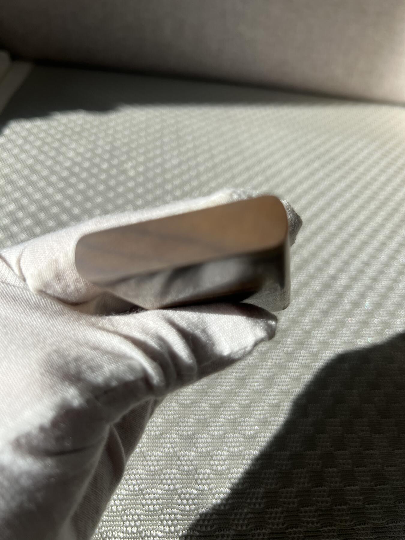 零元拍：NO.6金丝楠牌子，香喷喷的小金砖，金光闪闪，88/45/11.5MM