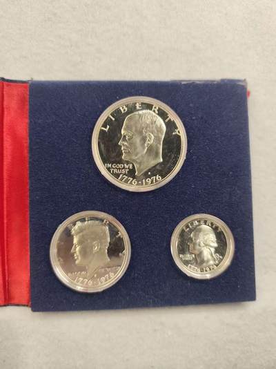 G&W世界散币，银币处理专场（第40场） - 美国1976年建国200周年  3银