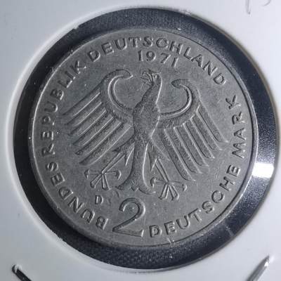 沼泽如烟--第945场 - 德国1971年2马克