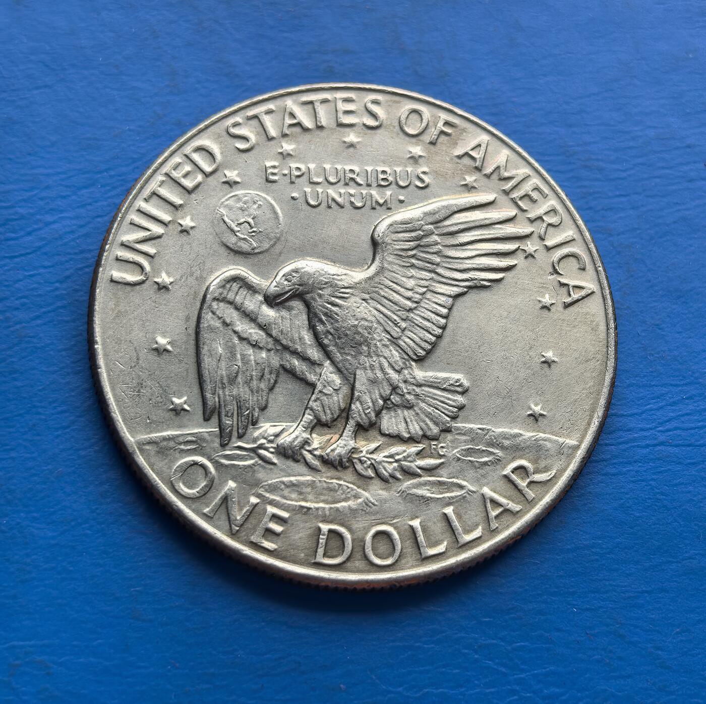 外国优质老铜币高银银币，周六九点倒数截拍，满百包邮，持续收拍 美国1977年大壹元