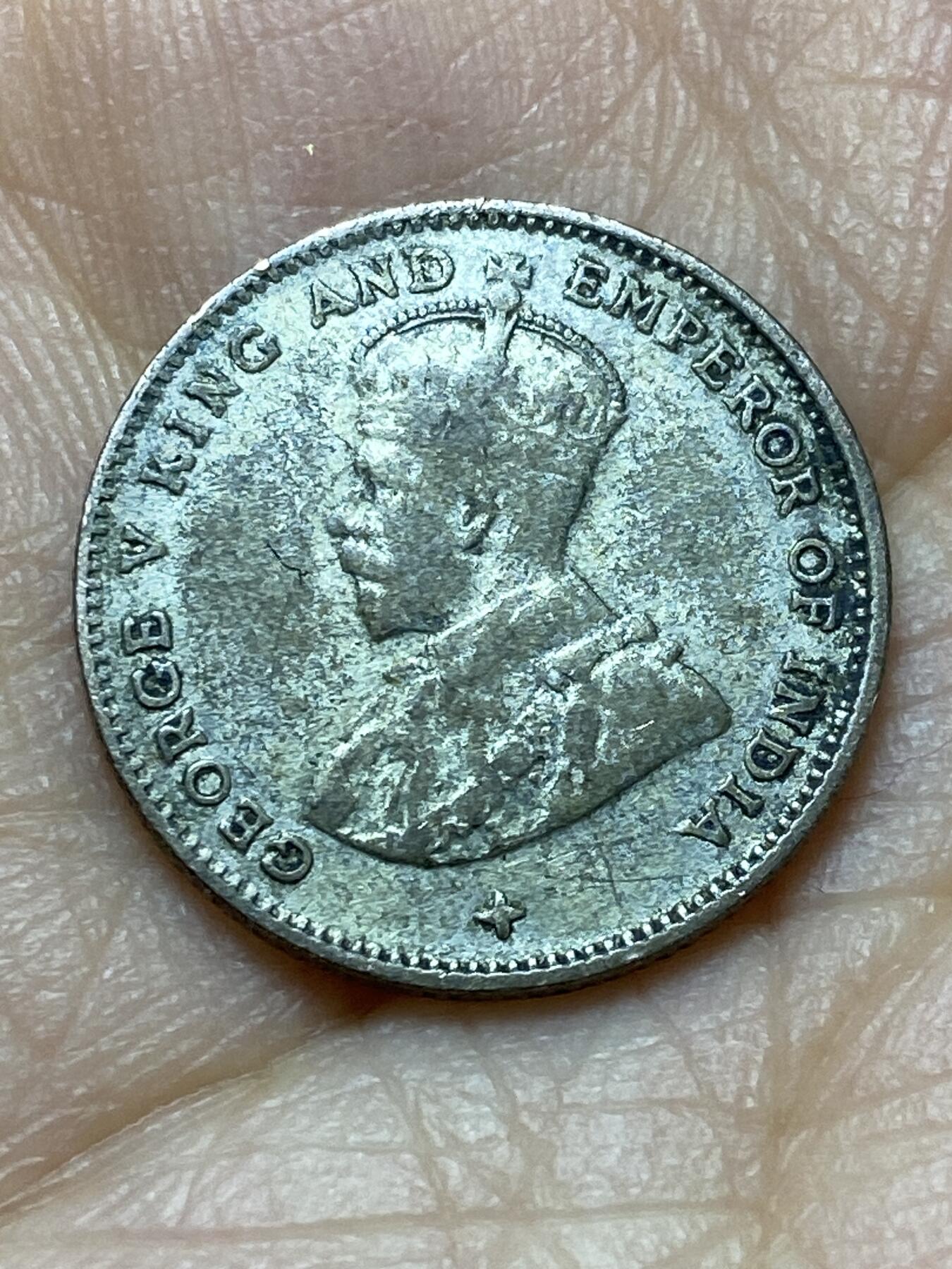 2025年第一百四十场(总第一百六十六场）外国好品散币场(免佣金) 英属海峡殖民地1919年10分银币(乔治五世第二版，400银)