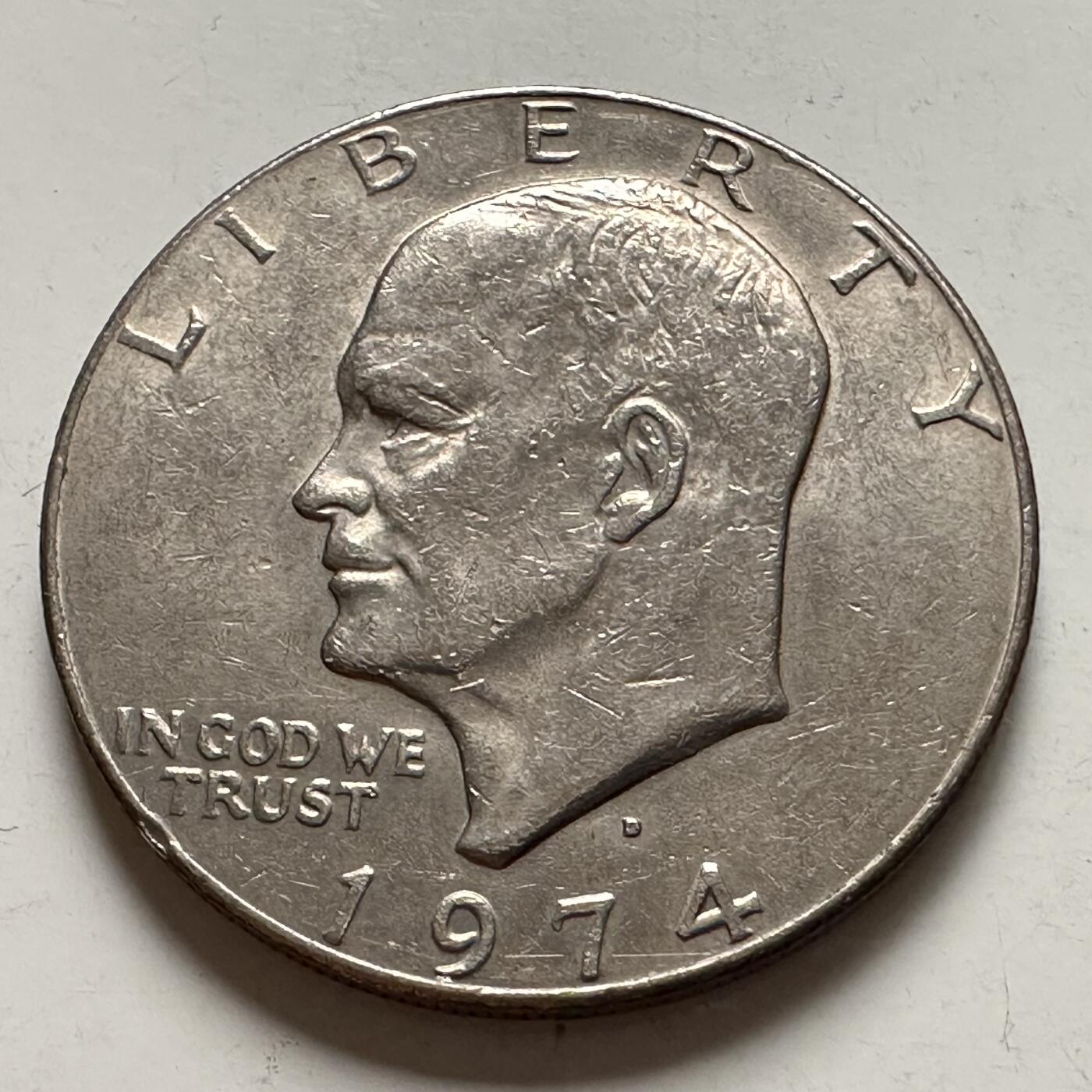 🌹外币初藏🌹🐯2025年第145场  每周二四六晚8️⃣点 接代拍 1974年大美元