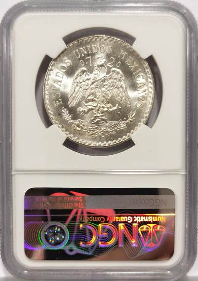 博洋堂世界钱币拍卖第154期（全场包邮） NGC MS67 墨西哥1933年1比索银币，极致高分！