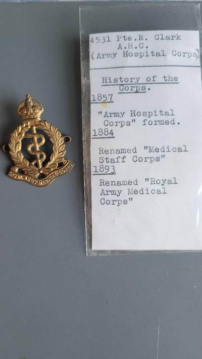 嘉宝良覃世界勋赏第20期拍卖 - 英国一战皇家军医团帽徽