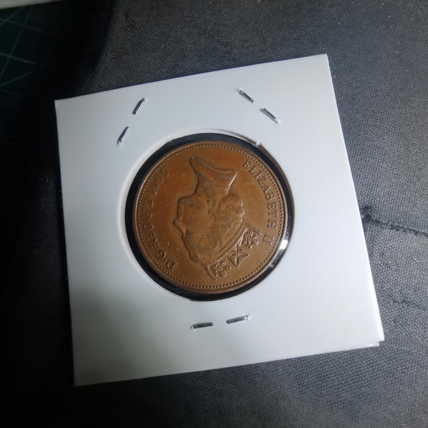 沼泽如烟--第945场 英国1995年2便士