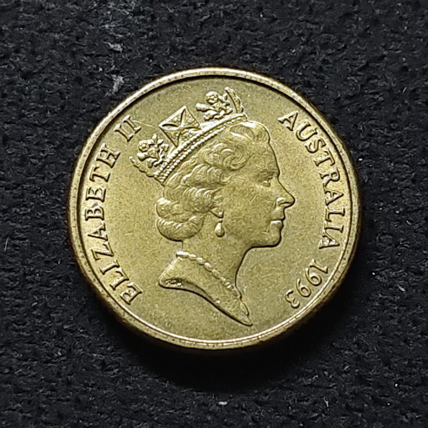 【全场包邮】纯粹捡漏拍488场（免费代拍第25场） 澳大利亚1993年2元-土著人