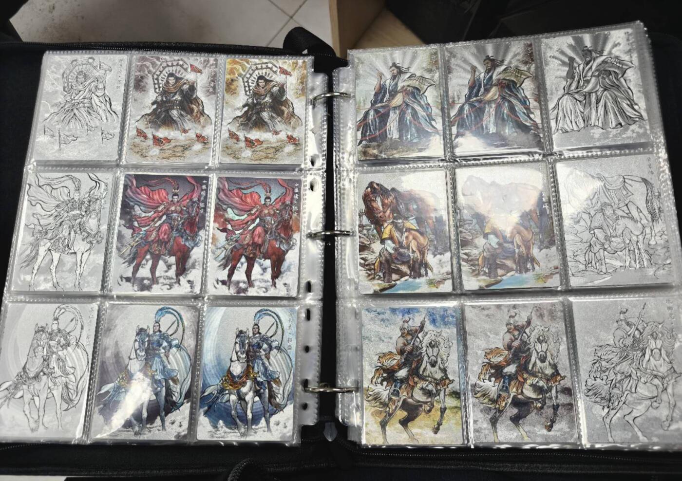 卡德曼水浒99遍大全套（粗闪三套357张全）