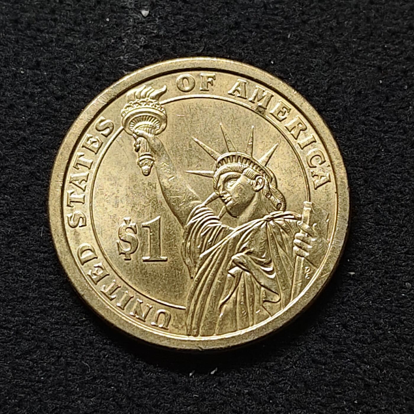 【全场包邮】纯粹捡漏拍488场（免费代拍第25场） 美国1元总统系列纪念币-首任总统乔治·华盛顿