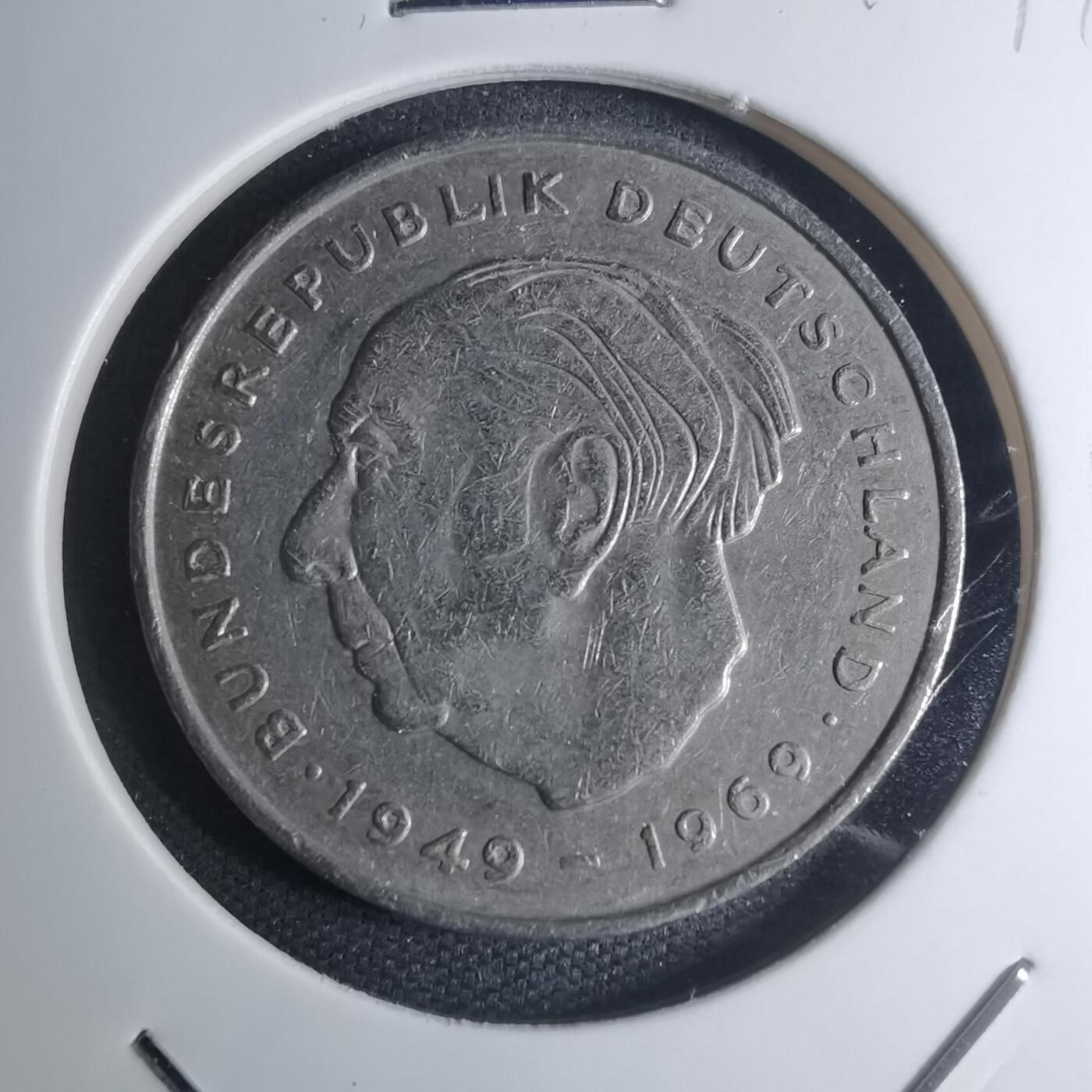 沼泽如烟--第945场 德国1972年2马克