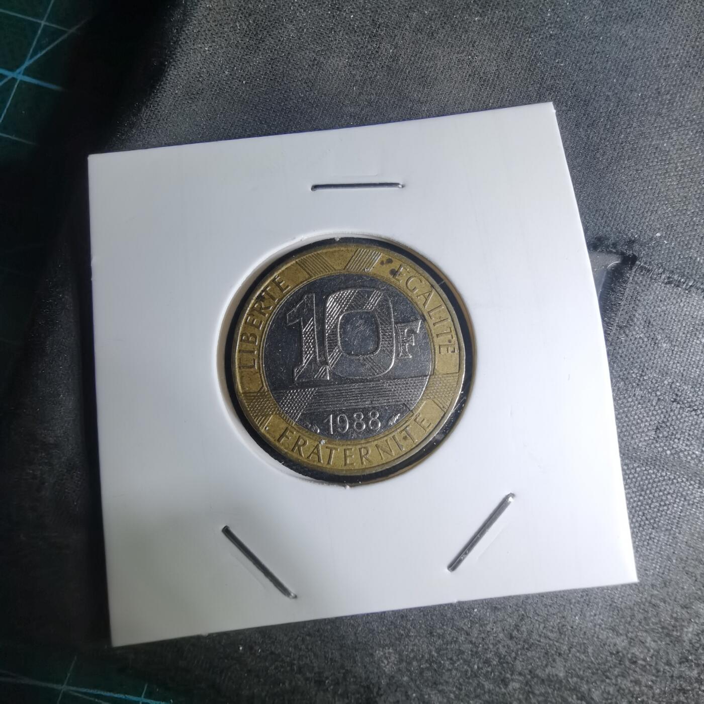 沼泽如烟--第945场 法国1988年10法郎