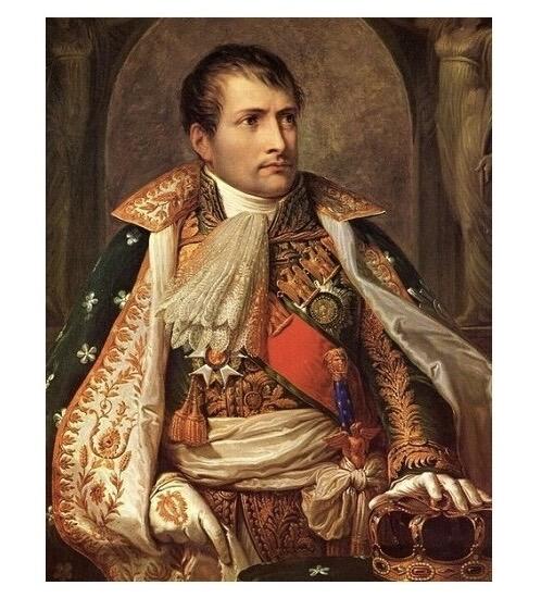 【艺术】法国艺术大章纪念1815年 拿破仑流放+雄鹰高浮雕精制大镀金章 40MM