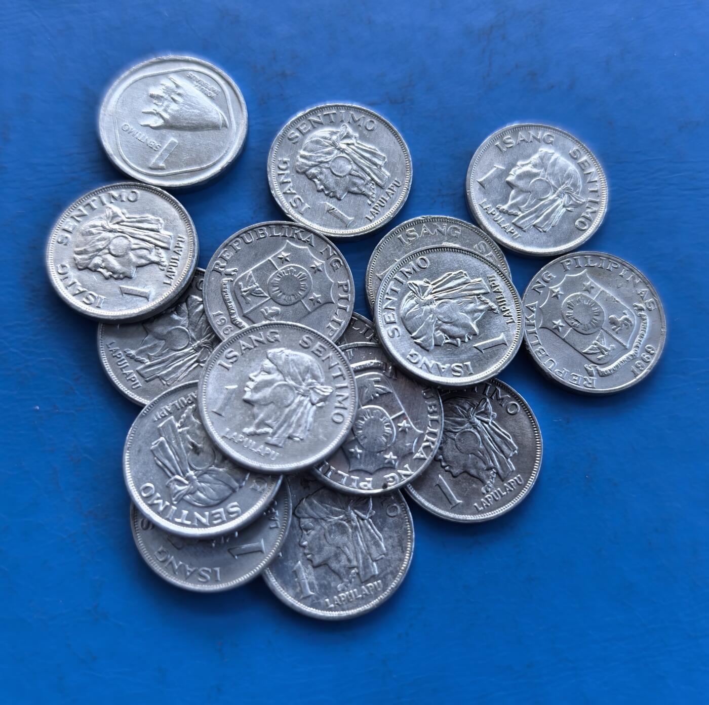 外国优质老铜币高银银币，周六九点倒数截拍，满百包邮，持续收拍 菲律宾1分16个