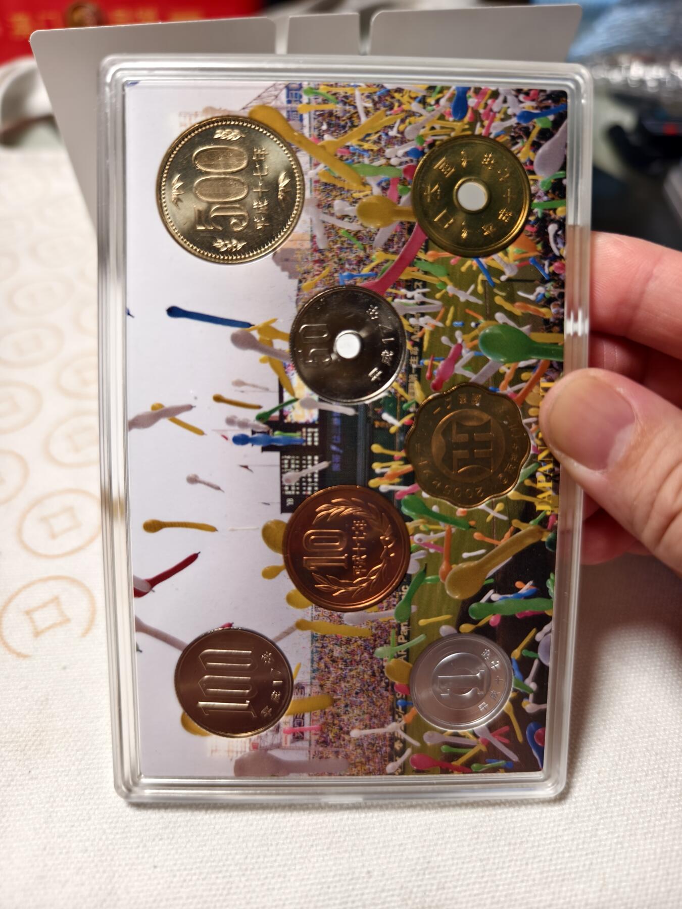 抚柳草堂-第四期章牌钱币（圣诞专场） 奖章勋章限时免佣 满百包邮 放漏专场 2005年日本阪神老虎队棒球夺冠纪念币套装