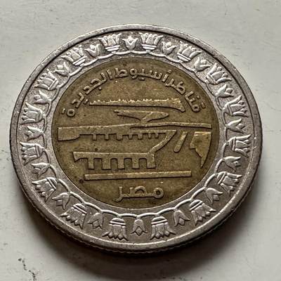 🌹外币初藏🌹🐯2025年第145场  每周二四六晚8️⃣点 接代拍 - 埃及2019年1镑纪念币