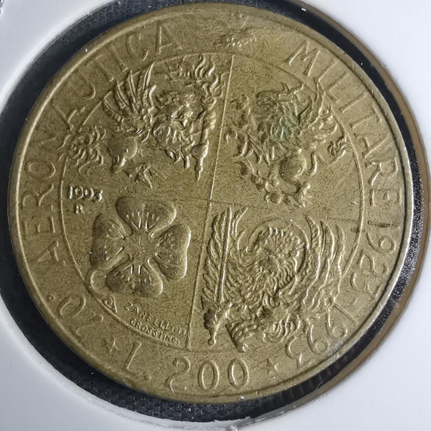 沼泽如烟--第945场 意大利1993年200里拉