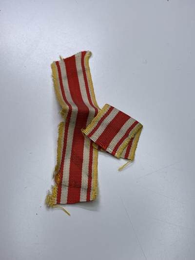 新时代收藏徽章红藏拍卖(第二十九场)  徽章纸品证书杂项 - 苏联战胜日本绶带