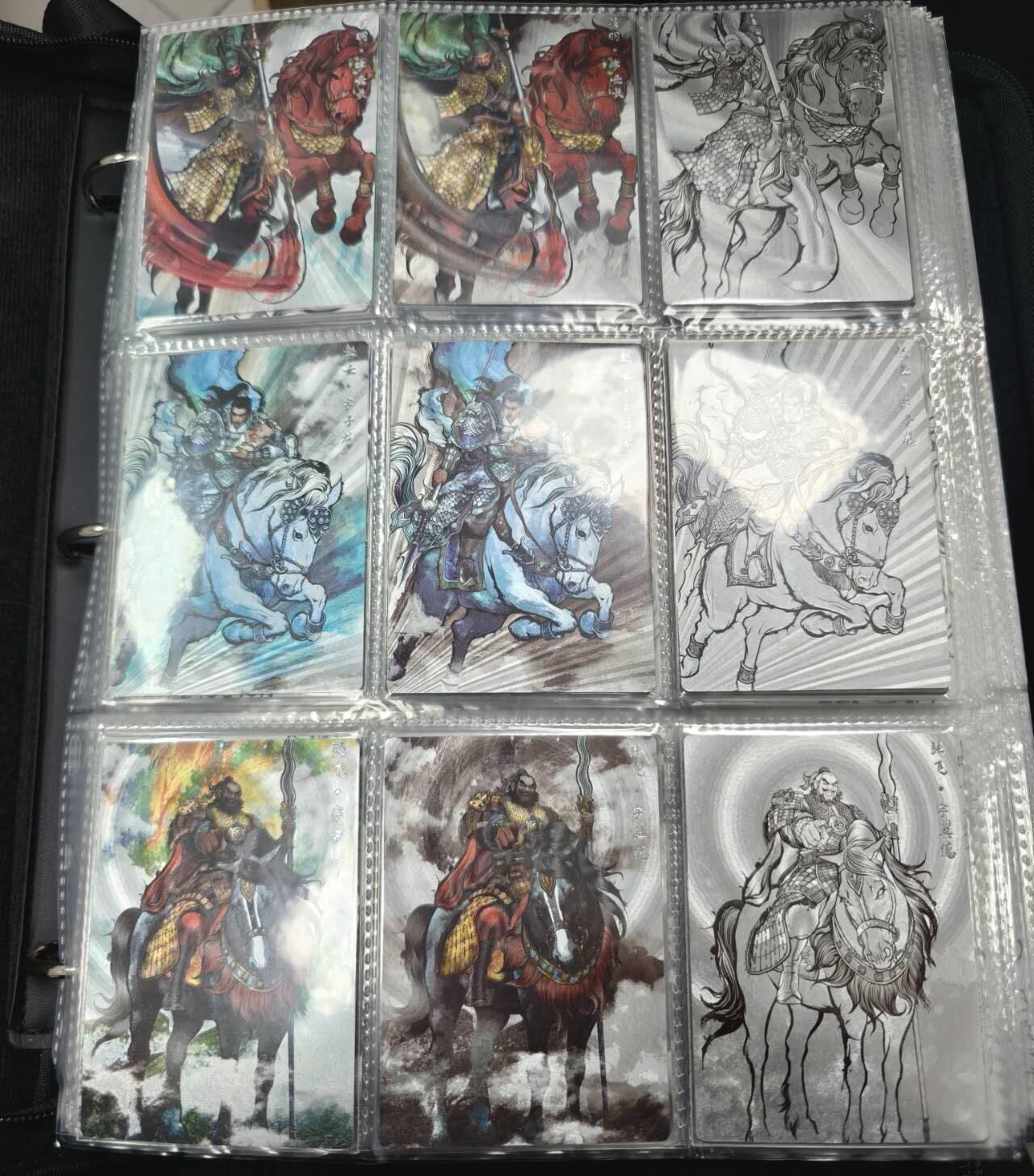 卡德曼水浒99遍大全套（粗闪三套357张全）