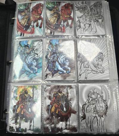 卡德曼水浒99遍大全套（粗闪三套357张全） - 卡德曼水浒99遍大全套（粗闪三套357张全）