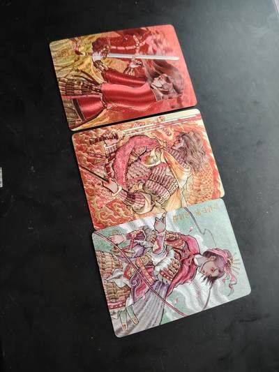 卡牌限时028期专场（24号晚21点30截拍） - 超吉梦-七侠五义-白影特卡3张