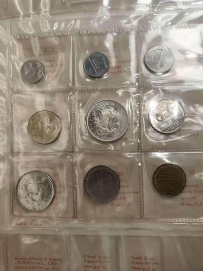 G&W世界散币，银币处理专场（第40场） - 圣马力诺1979年9枚套  1银