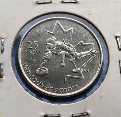 外国优质老铜币高银银币，周六九点倒数截拍，满百包邮，持续收拍 - 加拿大冰壶运动冬奥会纪念币。背面刻画冰壶选手竞技姿态，嵌入枫叶轮廓（加拿大象征）；正面女王像旁，因纽石刻（原住民文化符号）与奥运五环交融，凝萃多元文化。见证加拿大冬奥荣耀。冬奥题材稀缺，串联体育、王室、原住民精神，是解码温哥华冬奥、填补世界币收藏的珍贵标本，适配体育与文化藏家 。