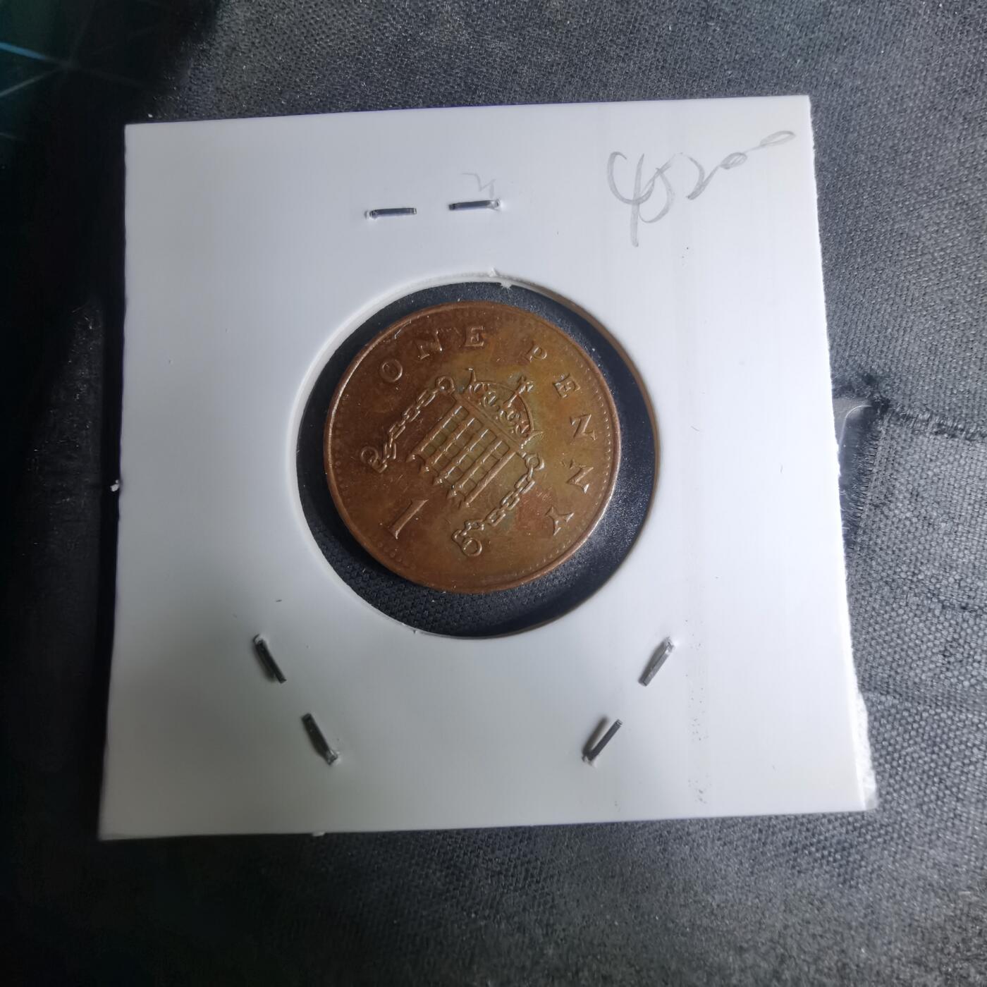 沼泽如烟--第945场 英国2002年1便士