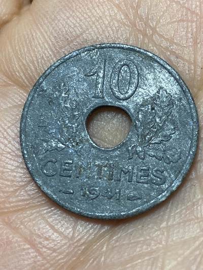 2025年第一百四十场(总第一百六十六场）外国好品散币场(免佣金) - 法国1941年10生丁(维希傀儡政府时期)