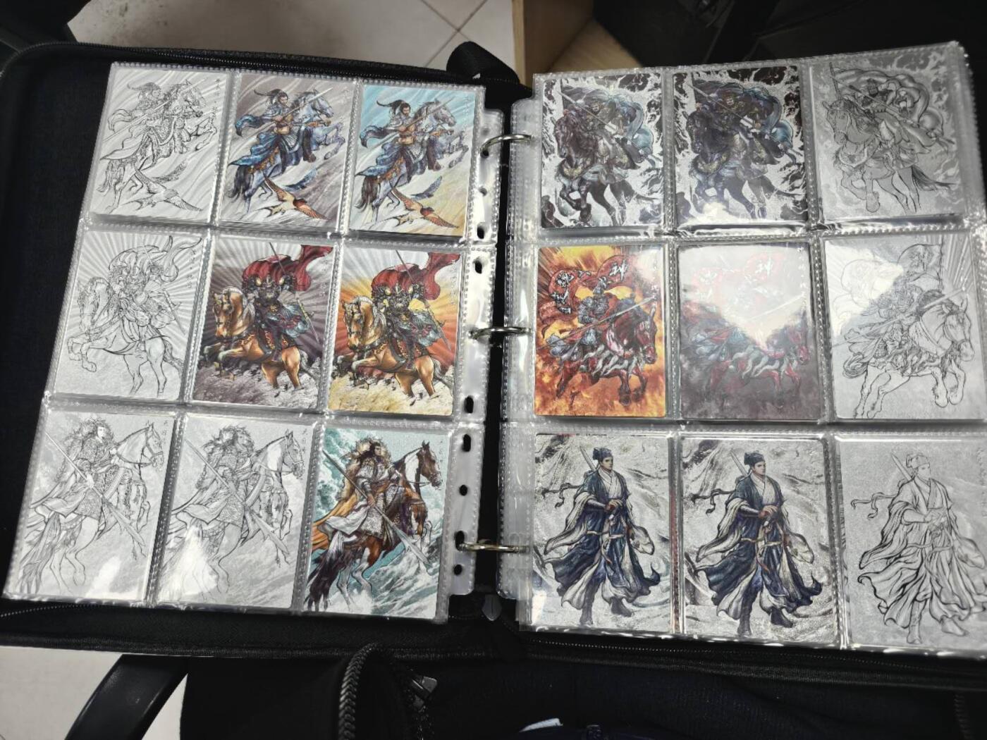 卡德曼水浒99遍大全套（粗闪三套357张全）