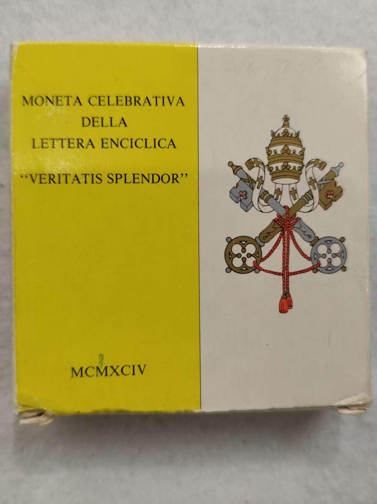 G&W世界散币，银币处理专场（第40场） 梵蒂冈1999年500里拉  银币