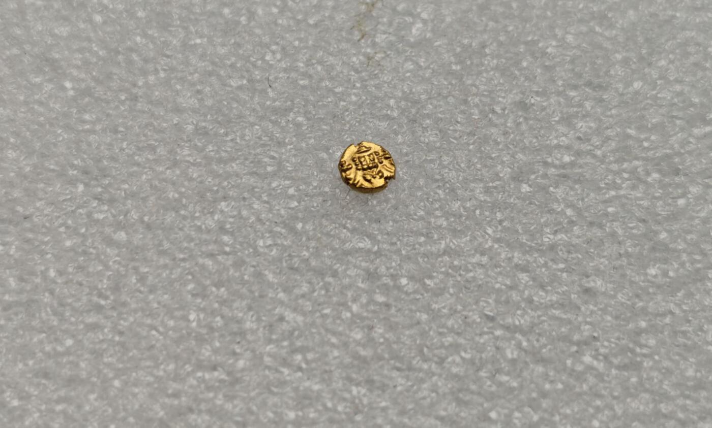 瓶子🏺第222期拍卖会  印度佛陀法兰小金币 5.7mm 0.39克