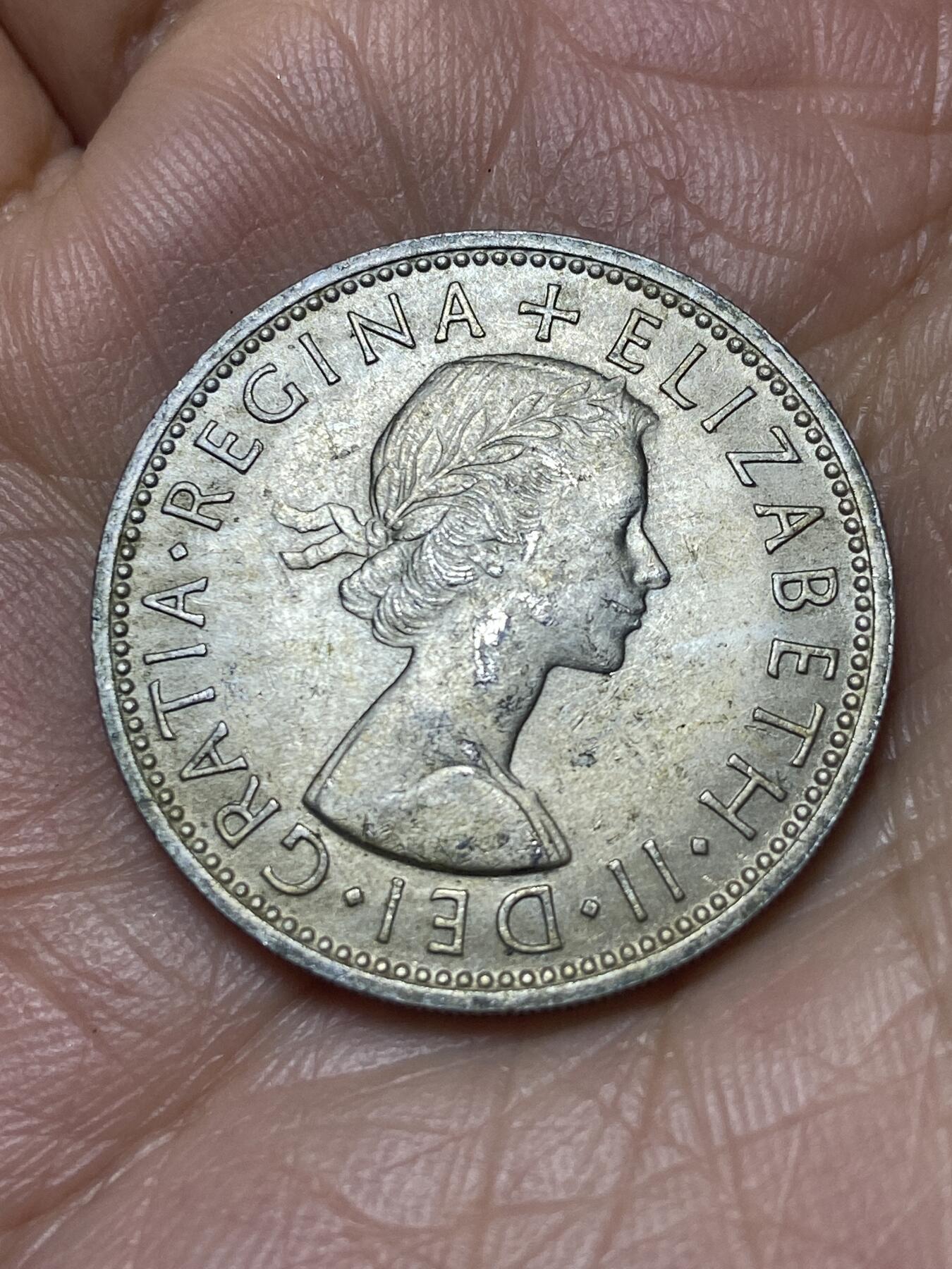 2025年第一百四十场(总第一百六十六场）外国好品散币场(免佣金) 英国🇬🇧1963年2先令(伊丽莎白二世青年桂冠，第二版)