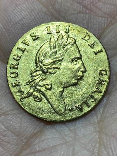 2025年第一百四十场(总第一百六十六场）外国好品散币场(免佣金) - 英国🇬🇧乔治三世1/2几尼型代币