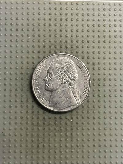 2025年第146场各国散币拍卖（总第146场） - 美国2001年5分