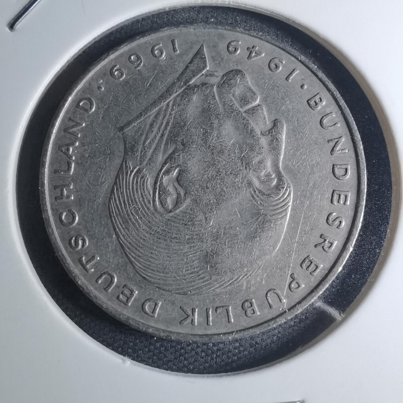 沼泽如烟--第945场 德国1971年2马克