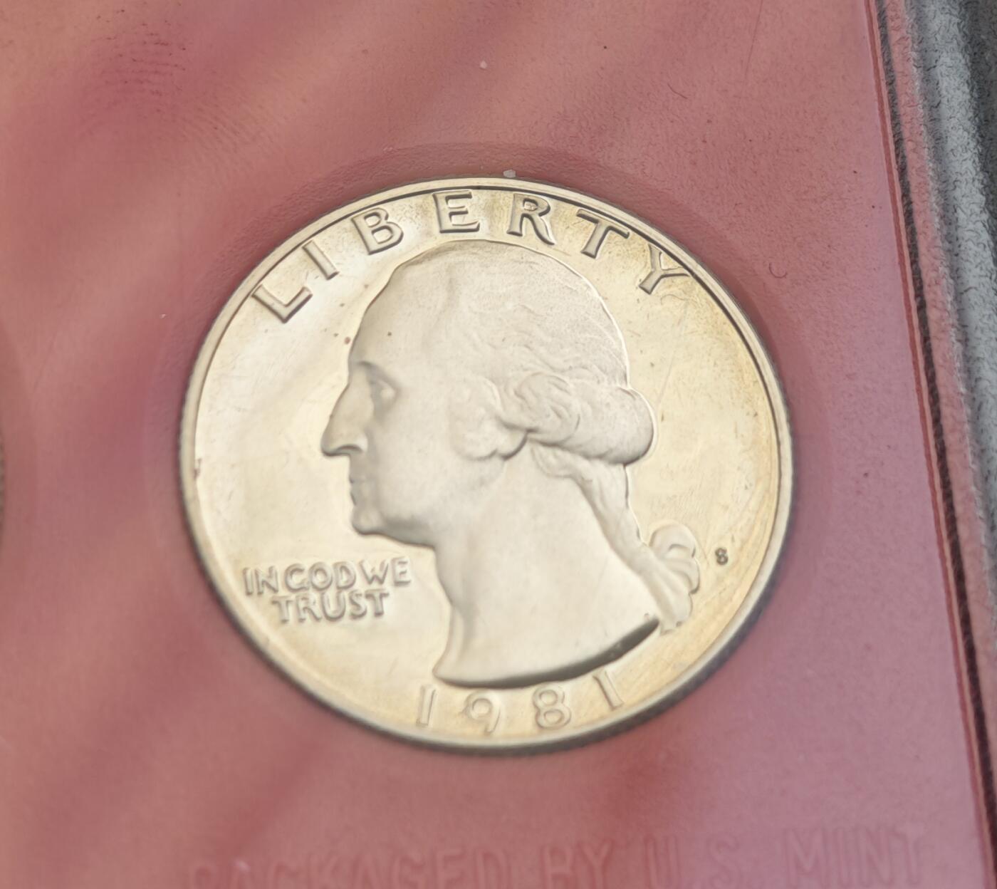 瓶子🏺第222期拍卖会  1981年美国精制套装6枚套