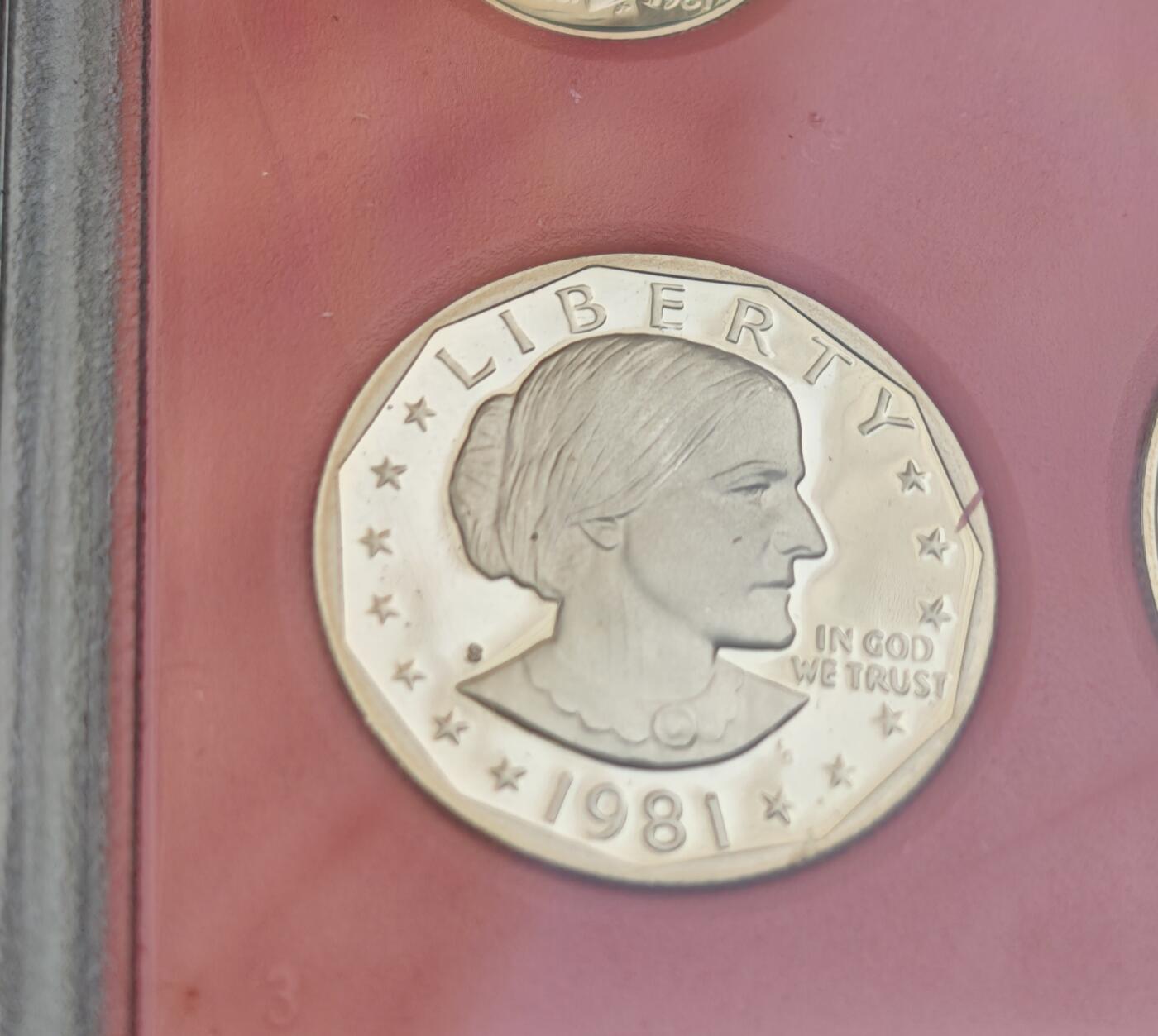 瓶子🏺第222期拍卖会  1981年美国精制套装6枚套