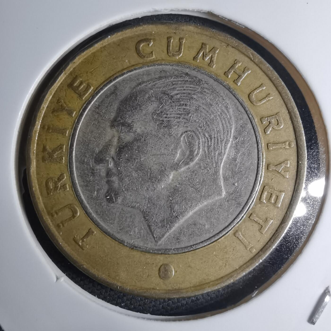 沼泽如烟--第945场 土耳其2009年1里拉