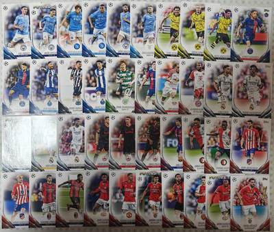 龙虎卡牌-六九场（无佣金，周六结拍，欢迎送拍） - 40张不重复 Topps UEFA Champions League Japan Edition平行卡