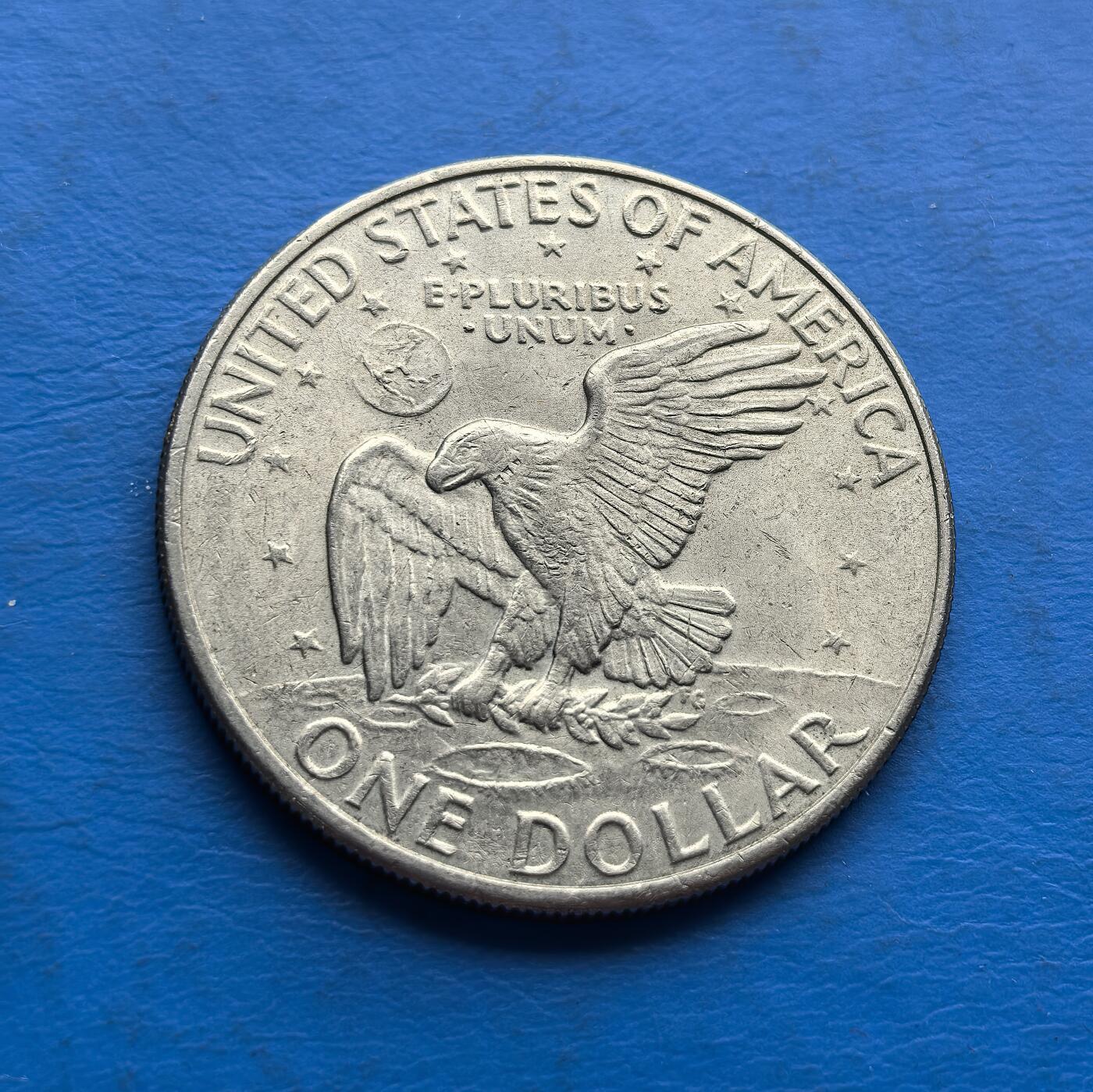 外国优质老铜币高银银币，周六九点倒数截拍，满百包邮，持续收拍 美国1972年大壹元