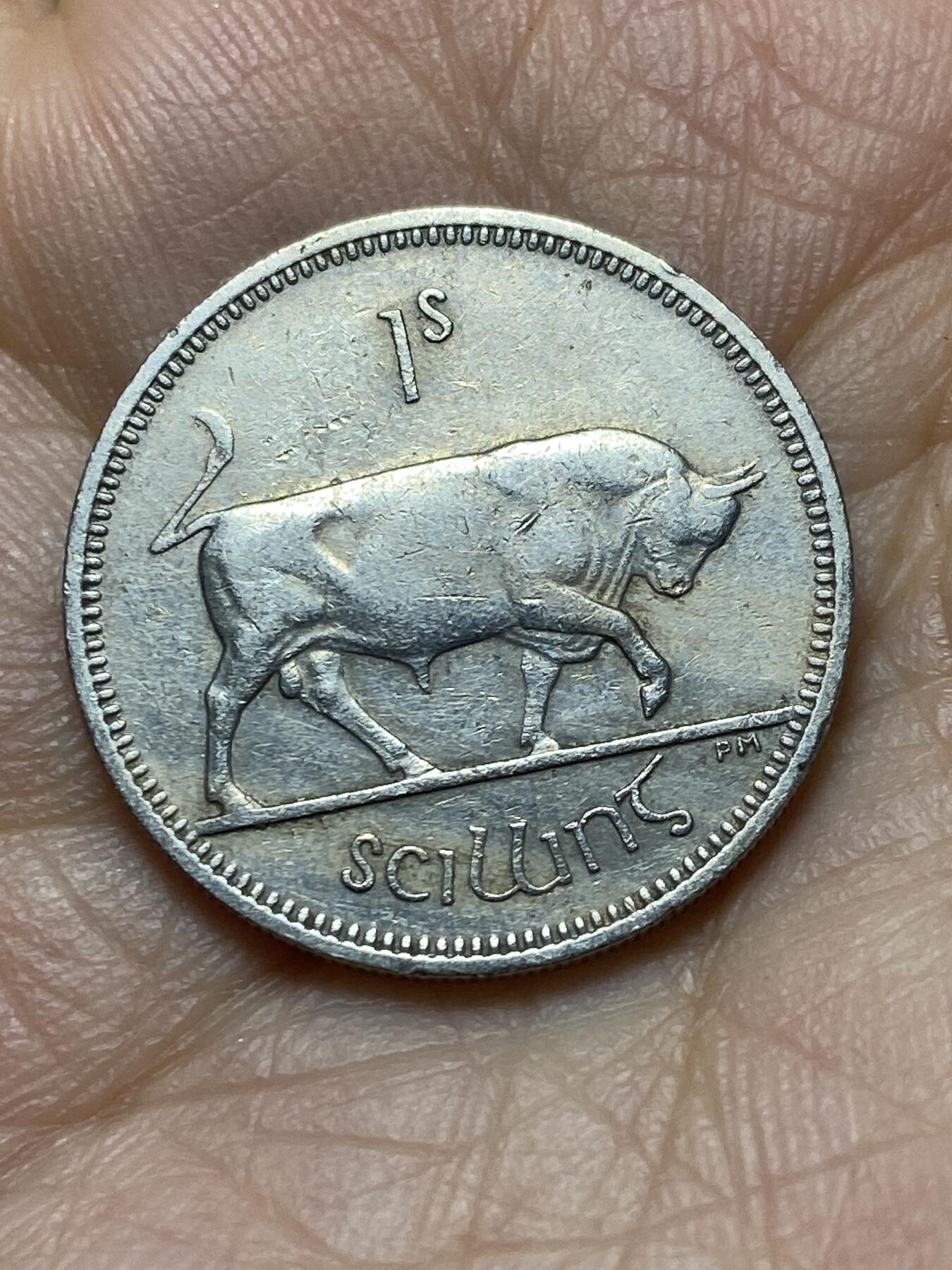 2025年第一百四十场(总第一百六十六场）外国好品散币场(免佣金) 爱尔兰🇮🇪1959年1先令(共和国时期第一套第二版)