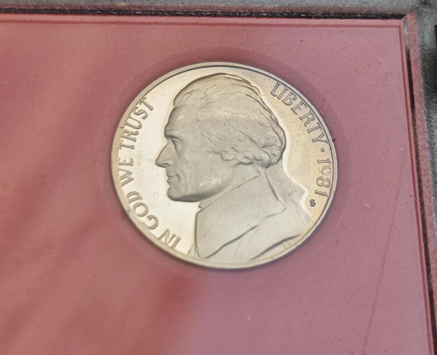 瓶子🏺第222期拍卖会  1981年美国精制套装6枚套