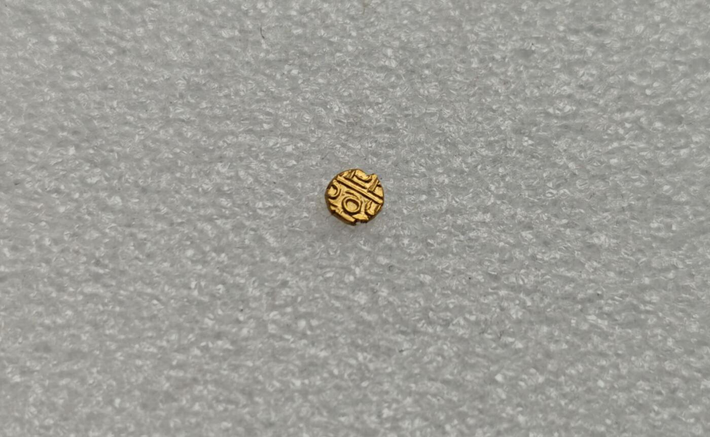 瓶子🏺第222期拍卖会  印度佛陀法兰小金币 5.7mm 0.39克