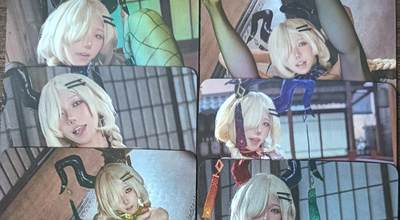 花开卡拍第53期（12月28号周日截拍，品控勿拍!!!拍品不寄存，运费5元，自制卡难免瑕疵，可能存在轻微撞角爆边等出厂瑕疵，品控介意勿拍！） - 墨卡文创 COS 6张彩闪