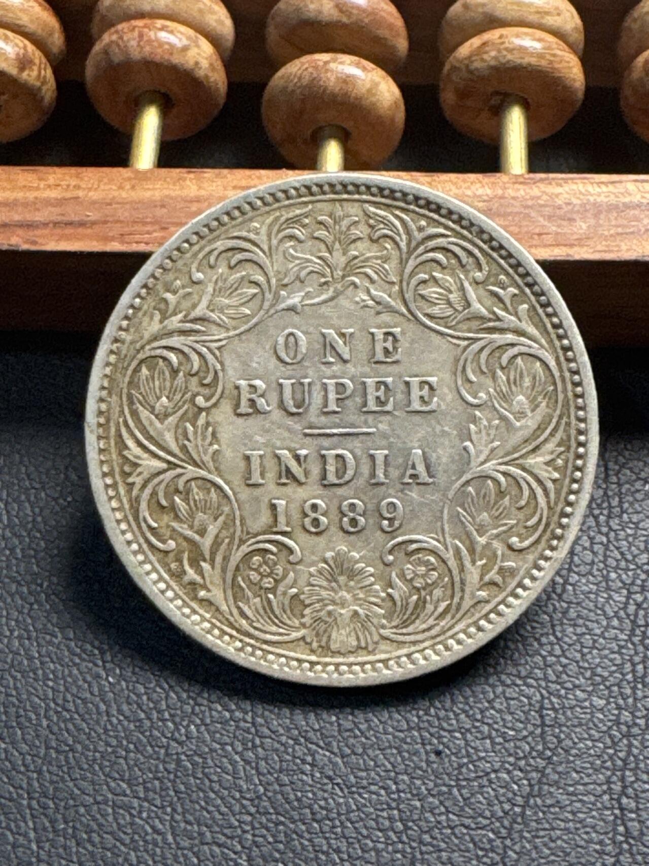 ❤️【币观天下】❤️ 第336期钱币拍卖- 2025.12.26周五晚上6点半场-长期征集拍品 英属印度卢比1889年