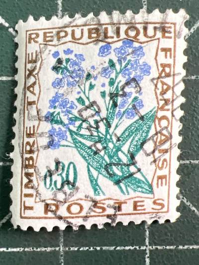 第1085 邮票专场 （无押金，捡漏，全场50包邮，偏远地区除外，接收代拍业务，本店十天发一次货） - 法国花卉邮票