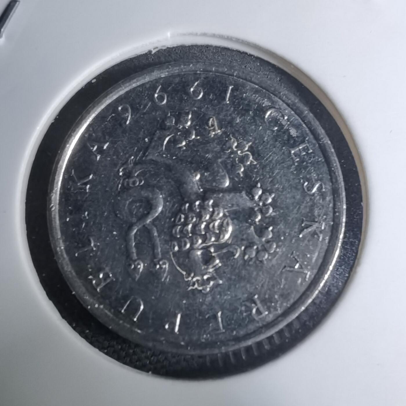 沼泽如烟--第945场 捷克1996年1克朗