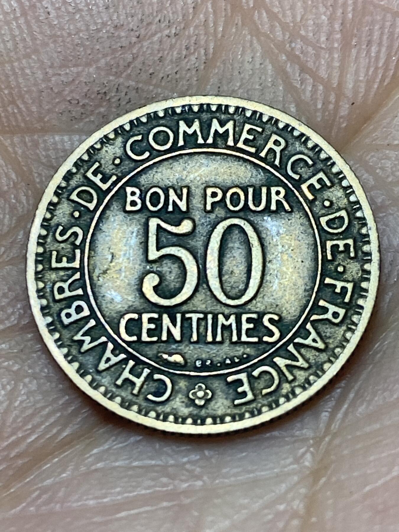 2025年第一百四十场(总第一百六十六场）外国好品散币场(免佣金) 法兰西第三共和国1923年50生丁