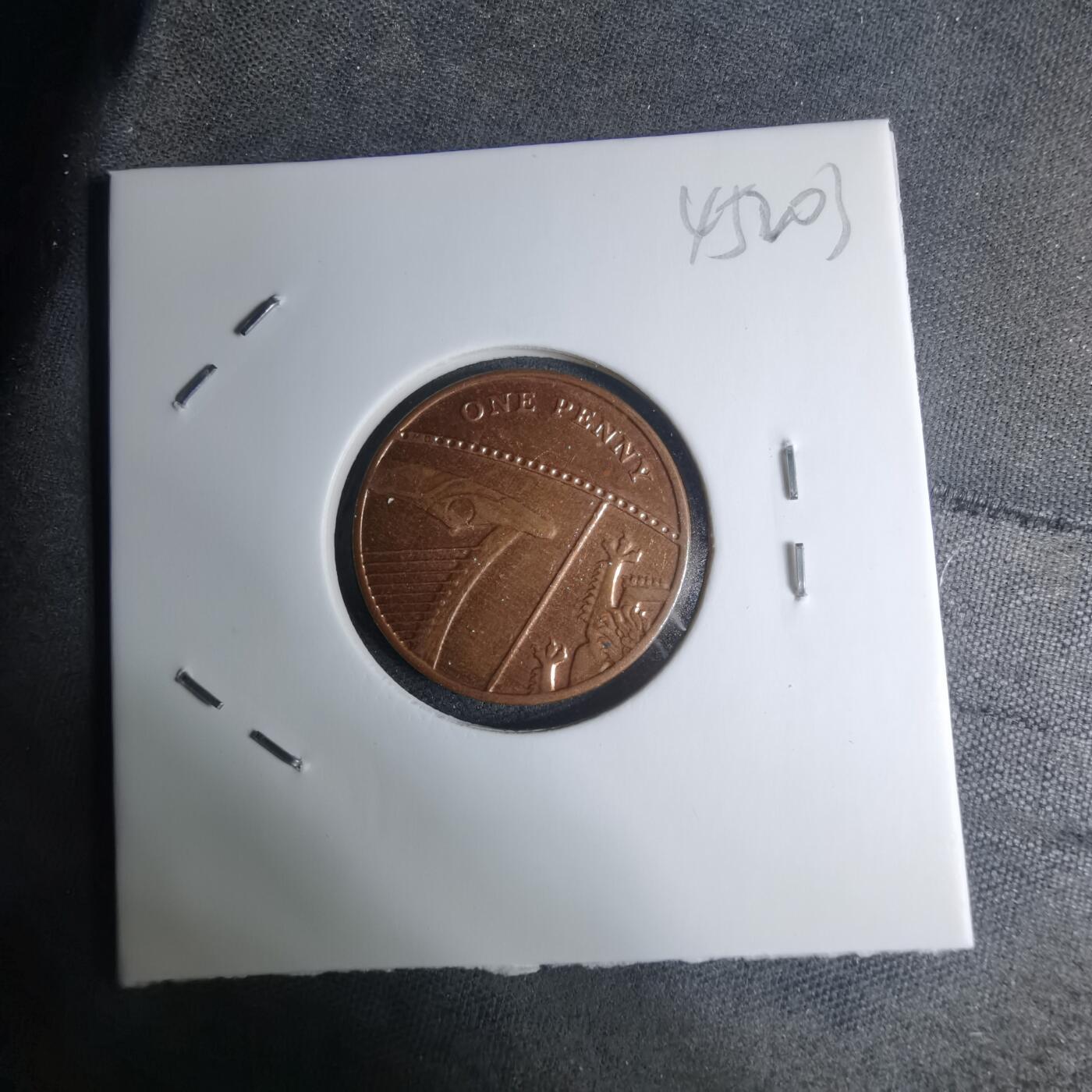 沼泽如烟--第945场 英国2014年1便士